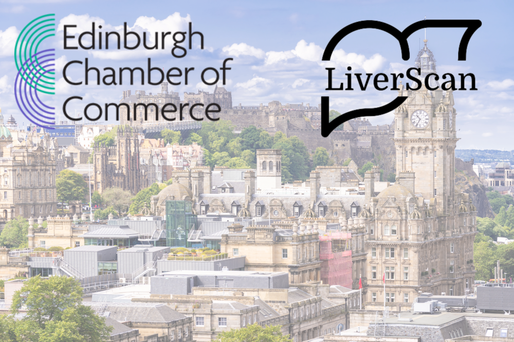 Edinburgh Chamber of Commerce and LiverScan Logos