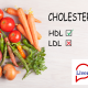 HDL and LDL cholesterol